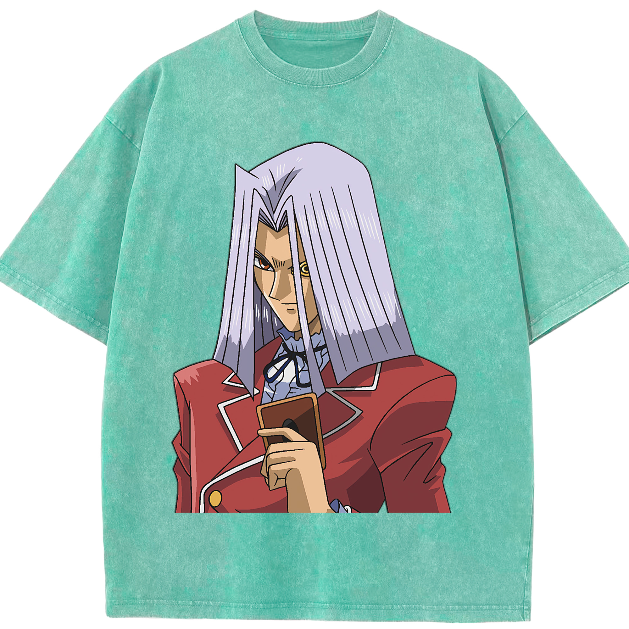 （画像用） 遊☆戯☆王 Yu-Gi-Oh! 綿100% ヴィンテージ風 半袖Tシャツ（フロントプリント）